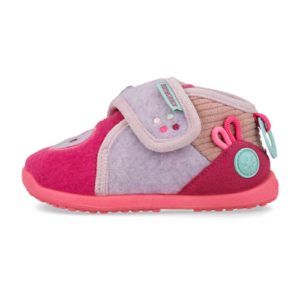 Pantofiori de interior anatomici, fete, Biomecanics Biohome Sensory, Roz / Lila – 261185-B146