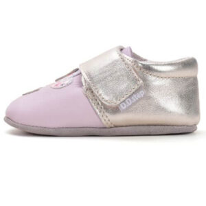 Pantofiori de interior copii fete din piele DD Step, Roz – K1596-52122