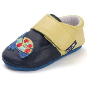 Pantofiori de interior copii baieti din piele DD Step, Albastru – K1596-52102