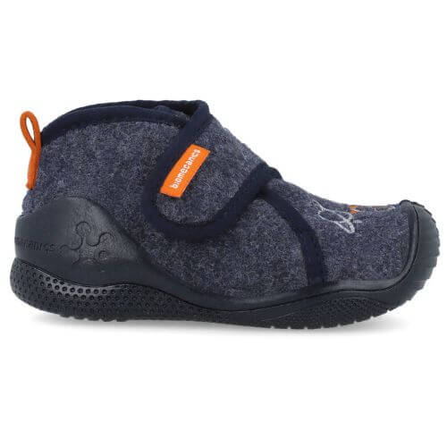 Pantofiori de interior copii baieti din textil Biomecanics, Albastru – 251144-A089