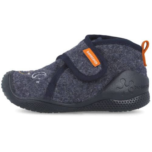 Pantofiori de interior copii baieti din textil Biomecanics, Albastru – 251144-A089