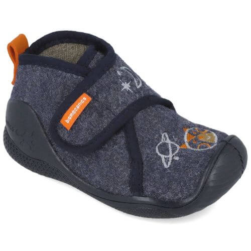 Pantofiori de interior copii baieti din textil Biomecanics, Albastru – 251144-A089 Pantofiori de interior copii baieti din textil Biomecanics, Albastru – 251144-A089