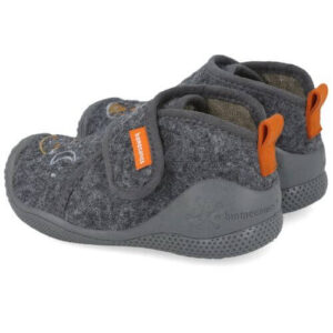 Pantofiori de interior copii baieti din textil Biomecanics, Gri – 251144-B168