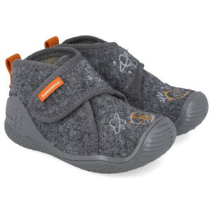 Pantofiori de interior copii baieti din textil Biomecanics, Gri – 251144-B168