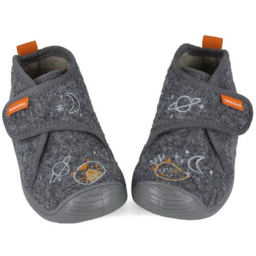 Pantofiori de interior copii baieti din textil Biomecanics, Gri – 251144-B168 Pantofiori de interior copii baieti din textil Biomecanics, Gri – 251144-B168