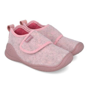 Pantofiori de interior copii fete din textil Biomecanics, Roz – 251280-B032