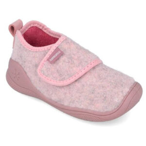 Pantofiori de interior copii fete din textil Biomecanics, Roz – 251280-B032