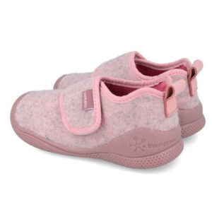 Pantofiori de interior copii fete din textil Biomecanics, Roz – 251280-B032