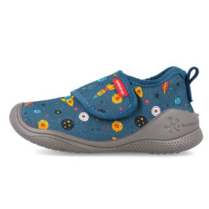 Pantofiori de interior copii baieti din textil Biomecanics, Albastru – 251282-A224