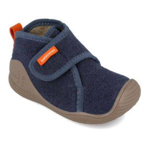 Pantofiori de interior copii baieti din textil Biomecanics, Albastru – 261180-A089