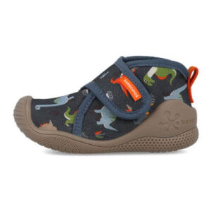 Pantofiori de interior copii baieti din textil Biomecanics, Albastru – 261184-A089