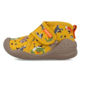 Pantofiori de interior copii baieti din textil Biomecanics, Galben – 261184-C570