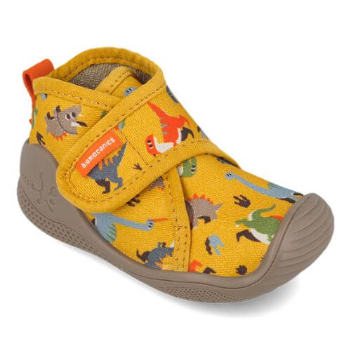 Pantofiori de interior copii baieti din textil Biomecanics, Galben – 261184-C570 Pantofiori de interior copii baieti din textil Biomecanics, Galben – 261184-C570