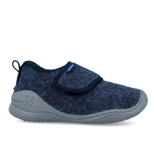 Pantofiori de interior copii baieti din textil Biomecanics, Albastru – 251280-A371