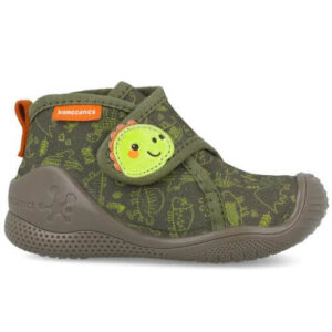Pantofiori de interior copii baieti din textil Biomecanics, Verde – 251145-B442