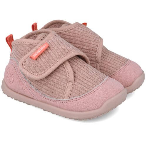 Pantofiori de interior copii fete din textil Calapod lat Biomecanics, Roz – 251171-B409 Pantofiori de interior copii fete din textil Calapod lat Biomecanics, Roz – 251171-B409
