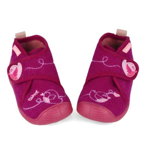 Pantofiori de interior copii fete din textil Biomecanics, Fucsia – 251142-A146 Pantofiori de interior copii fete din textil Biomecanics, Fucsia – 251142-A146