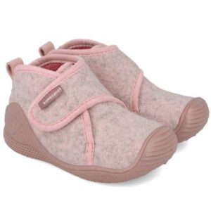 Pantofiori de interior copii fete din textil Biomecanics, Roz – 251140-C032