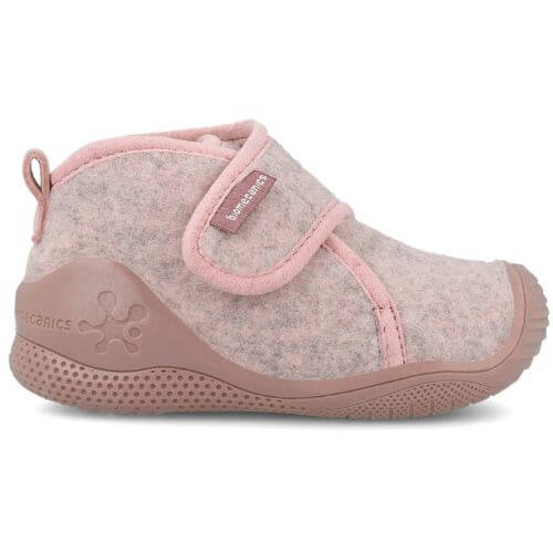 Pantofiori de interior copii fete din textil Biomecanics, Roz – 251140-C032