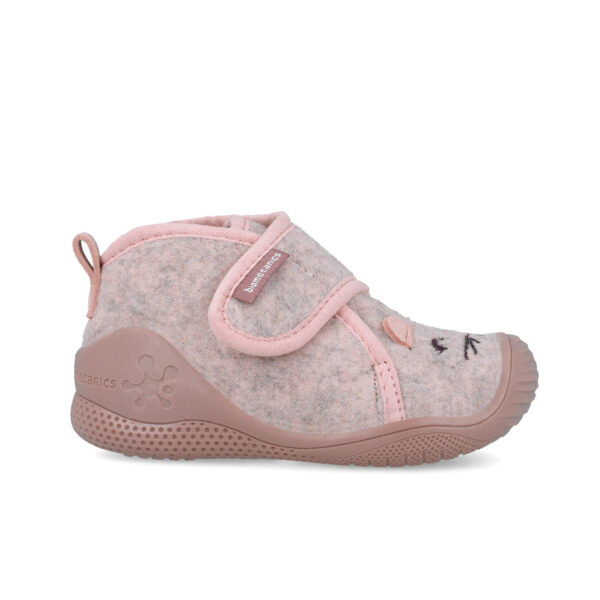 Pantofiori de interior copii fete din textil Biomecanics, Roz – 251141-B032
