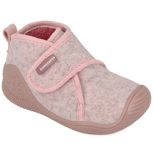 Pantofiori de interior copii fete din textil Biomecanics, Roz – 251140-C032 Pantofiori de interior copii fete din textil Biomecanics, Roz – 251140-C032