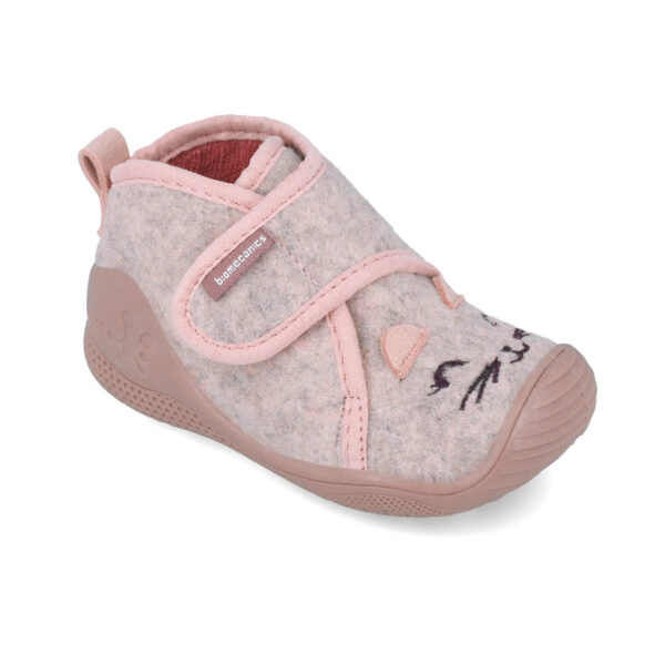 Pantofiori de interior copii fete din textil Biomecanics, Roz – 251141-B032 Pantofiori de interior copii fete din textil Biomecanics, Roz – 251141-B032