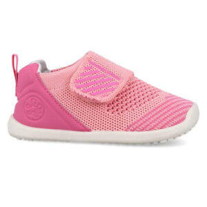 Pantofiori de interior copii fete din textil calapod lat Biomecanics, Roz – 262188-E032