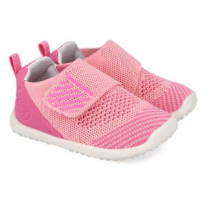 Pantofiori de interior copii fete din textil calapod lat Biomecanics, Roz – 262188-E032