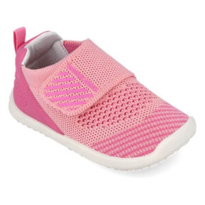 Pantofiori de interior copii fete din textil calapod lat Biomecanics, Roz – 262188-E032