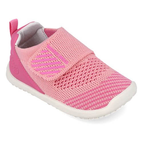 Pantofiori de interior copii fete din textil calapod lat Biomecanics, Roz – 262188-E032