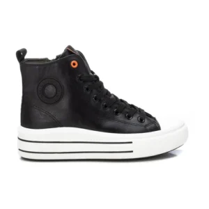 Pantofiori din piele sintetica fete XTI, Negru – 172284