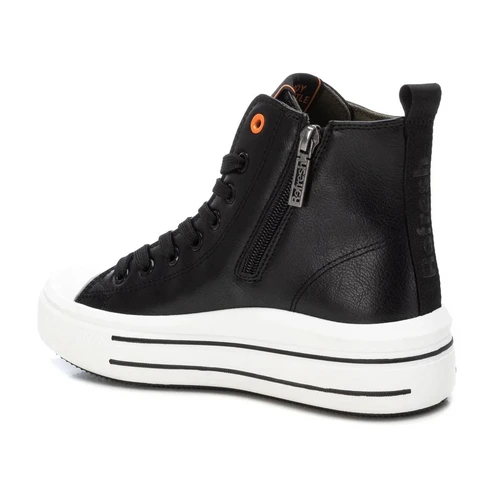 Pantofiori din piele sintetica fete XTI, Negru – 172284