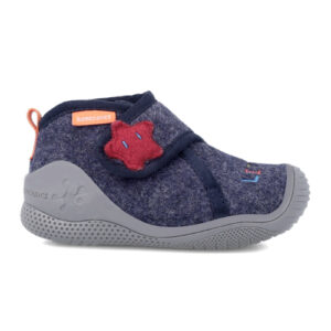 Pantofiori de interior copii baieti din textil Biomecanics, Albastru – 231289-A