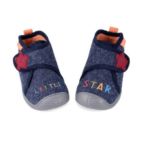 Pantofiori de interior copii baieti din textil Biomecanics, Albastru – 231289-A Pantofiori de interior copii baieti din textil Biomecanics, Albastru – 231289-A
