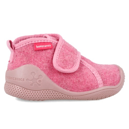 Pantofiori de interior copii fete din textil Biomecanics, Roz – 241290-B032