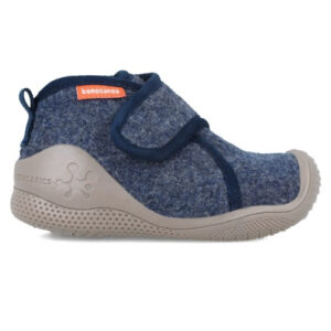 Pantofiori de interior copii baieti din textil Biomecanics, Albastru – 241290-A089