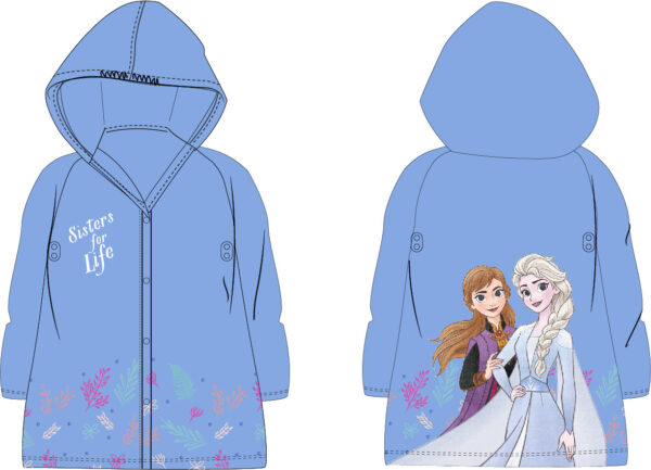 Pelerina ploaie pentru fete cu personaj Frozen – 52-28-A330