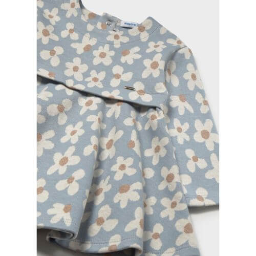 Rochie cu imprimeu jacquard Mayoral, Albastru – 2905-085