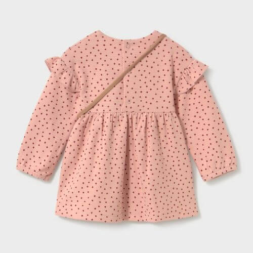 Rochie cu imprimeu si geanta Mayoral Roz – 2936-089