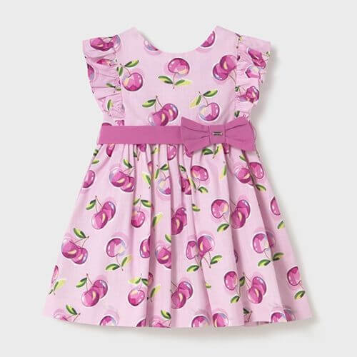 Rochie din bumbac Mayoral, Roz – 1914-018