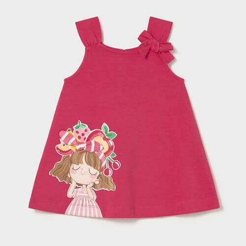 Rochie din bumbac pentru fete Mayoral, Rosu – 1930-069