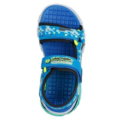 Sandale copii baieti Mega-Splash Skechers, Albastru – 402161