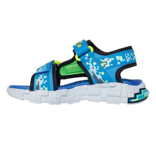 Sandale copii baieti Mega-Splash Skechers, Albastru – 402161