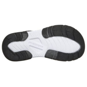 Sandale copii baieti din material textil Skechers, Negru – 407013-BKRD