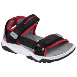 Sandale copii baieti din material textil Skechers, Negru – 407013-BKRD