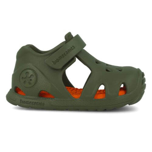 Sandale copii baieti de plaja Biomecanics, Kaki – 252290-C801