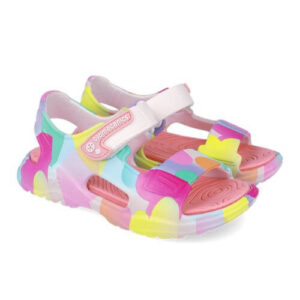 Sandale copii fete de plaja Biomecanics, Multicolor – 252296-A050
