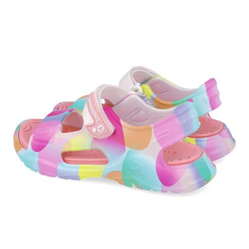 Sandale copii fete de plaja Biomecanics, Multicolor – 252296-A050