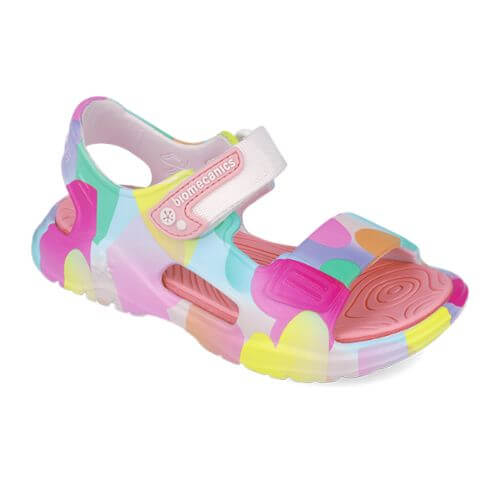 Sandale copii fete de plaja Biomecanics, Multicolor – 252296-A050