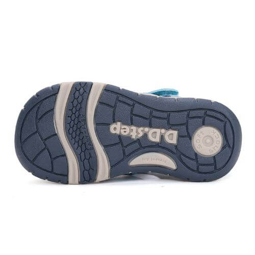 Sandale copii baieti din canvas DD Step, Albastru – G065-61146